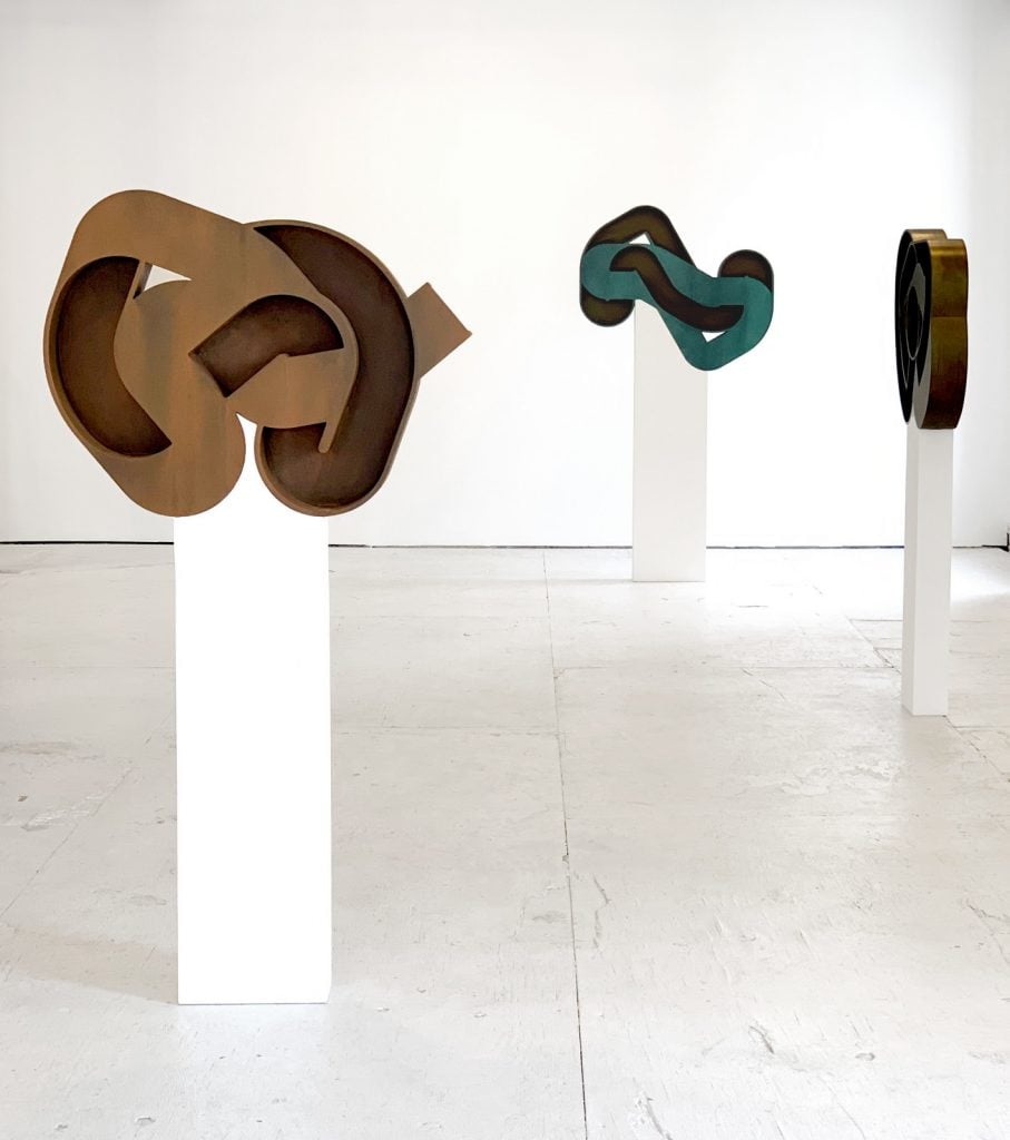 "Amir Nikravan: Passing" installation view at Nathalie Karg Gallery. Photo courtesy of at Nathalie Karg Gallery. 