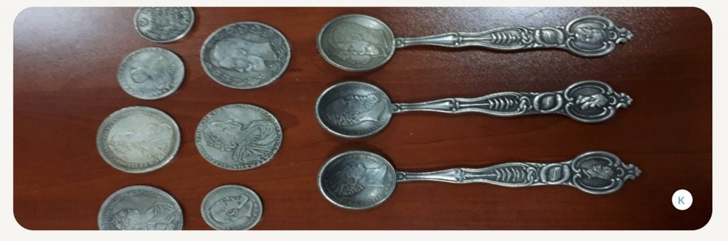 Azerbaijan 3 spoons. Courtesy WCO.
