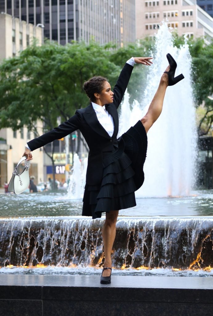Misty Copeland during a photo shoot on August 9, 2020 in New York City. (Photo by Jose Perez/Bauer-Griffin/GC Images)