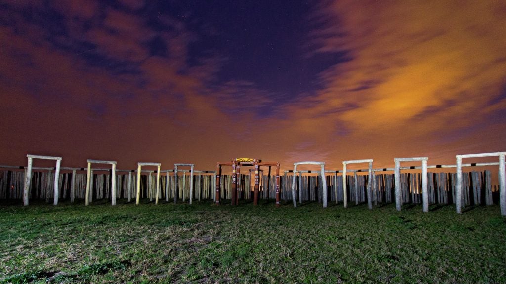 Ringheiligtum Pömmelte, the German Stonehenge. Photo by Diwan, Creative Commons Attribution-ShareAlike 4.0 International (CC BY-SA 4.0) license.