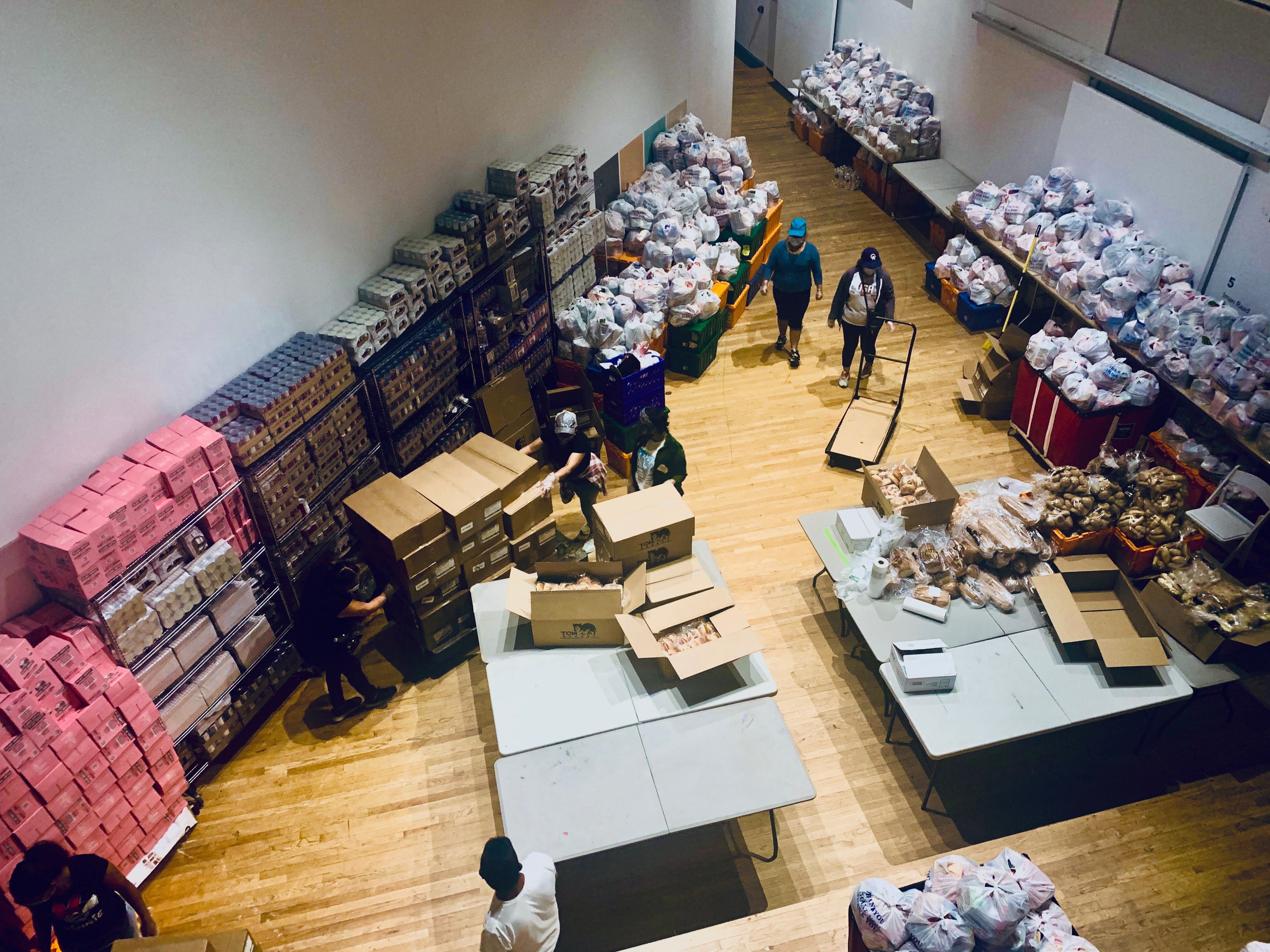 Queens Museum Became A Food Pantry