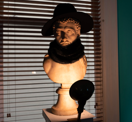 The $175,000 bust installed in Sir John Richardson's apartment. Photo courtesy Stair.