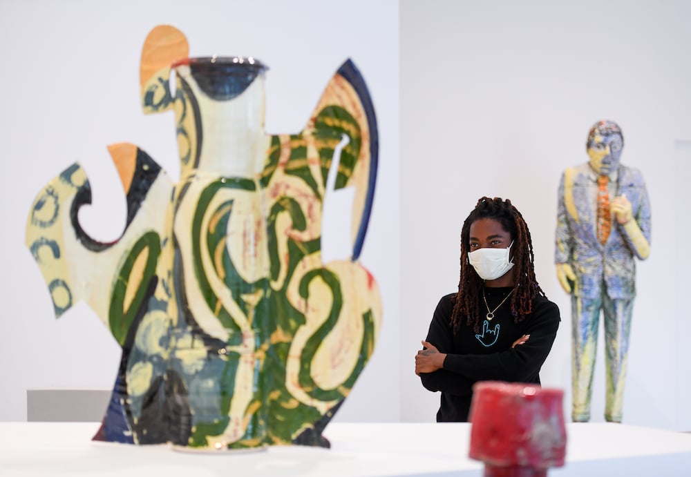 Installation view of "Making Knowing: Craft in Art, 1950-2019" Whitney Museum of American Art. Photo by Sean Sime, courtesy the Whitney Museum