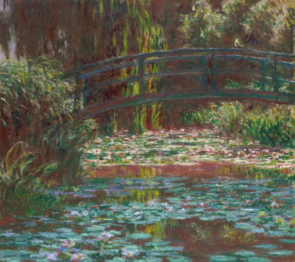 Claude Monet, <em>Water Lily Pond</em> (1900). Courtesy of the Art Institute of Chicago.