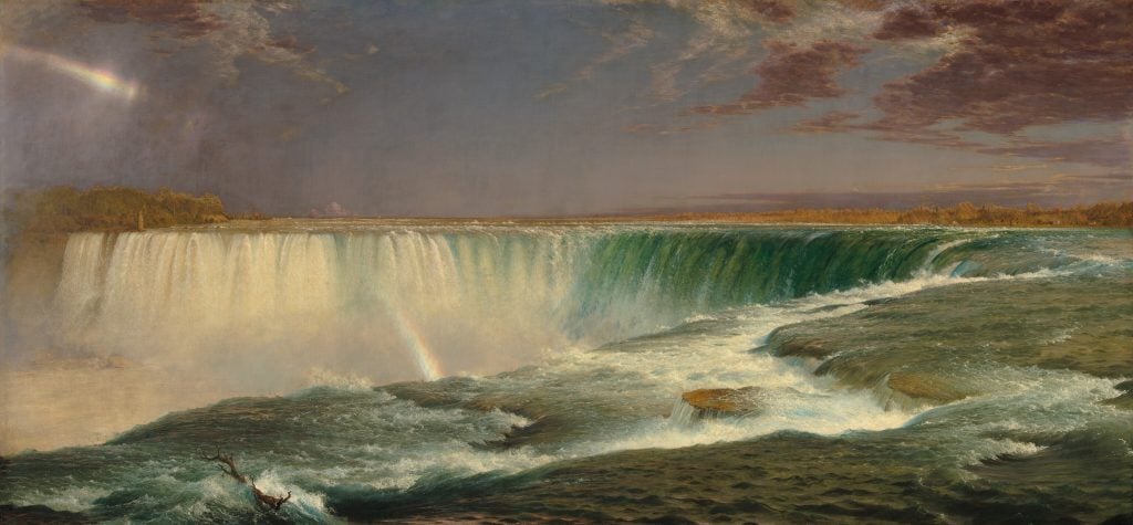 Frederic Edwin Church, Niagara (1857). Courtesy of the National Gallery of Art.