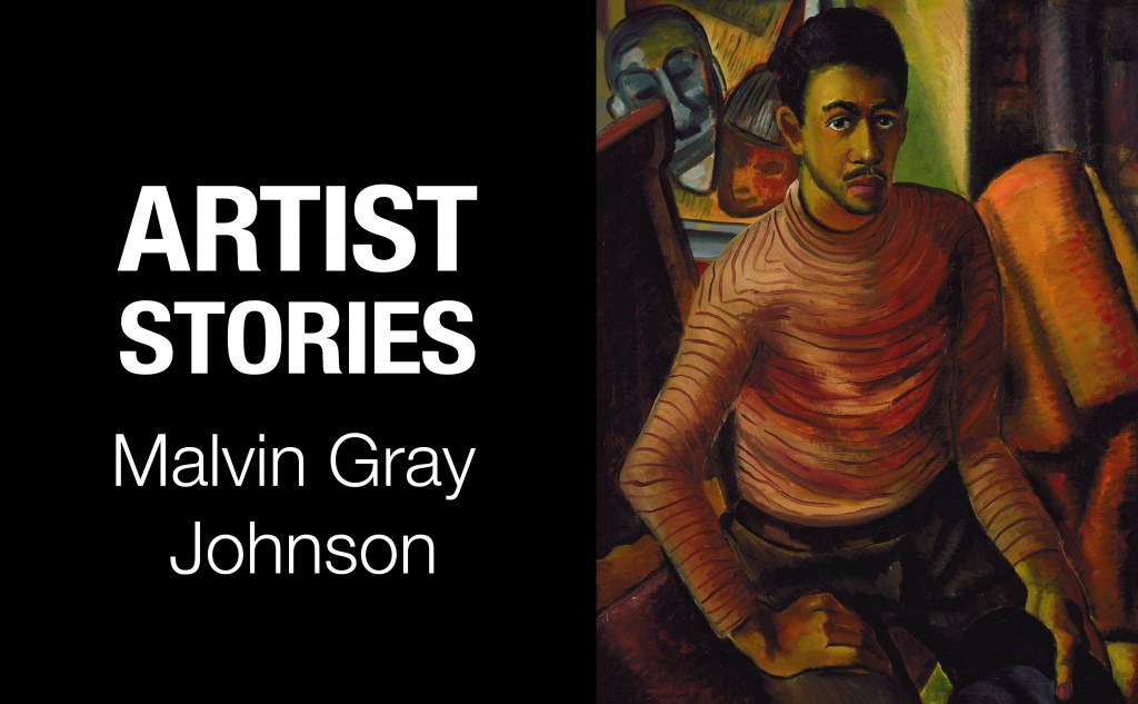 Malvin Gray Johnson, Self-Portrait (1934).