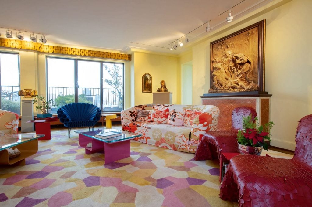 Hester Diamond's New York apartment​​​​​​. Photo courtesy of Sotheby's.