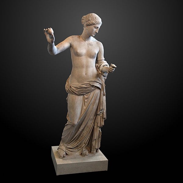 Venus of Arles (1st century BCE). Collection of the Louvre, Paris.