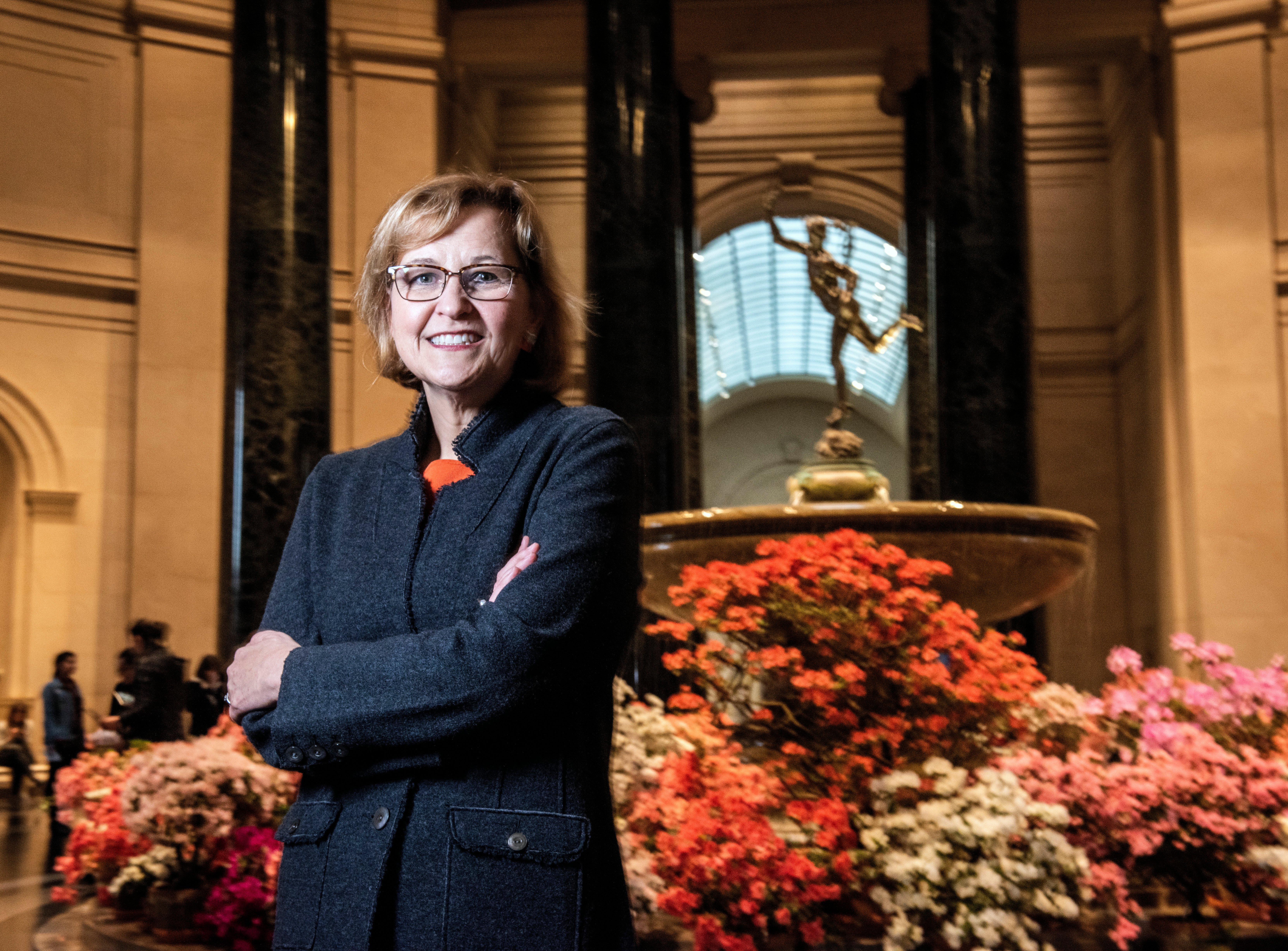 Kaywin Feldman, after her first year as director of the NGA, in Washington, DC. Photo by Bill O'Leary/The Washington Post via Getty Images.