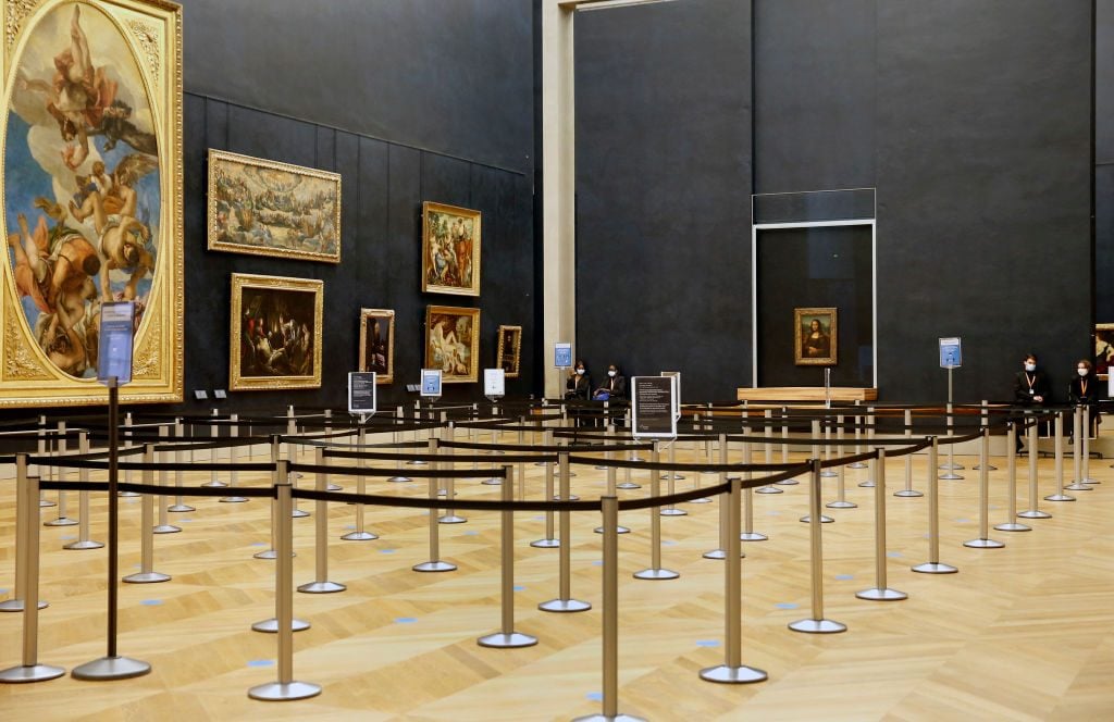 The Louvre Museum. Photo: Chesnot/Getty Images.