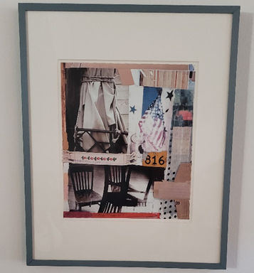 The Robert Rauschenberg print Jennifer Rominiecki bought in 1997. Courtesy Jennifer Rominiecki.
