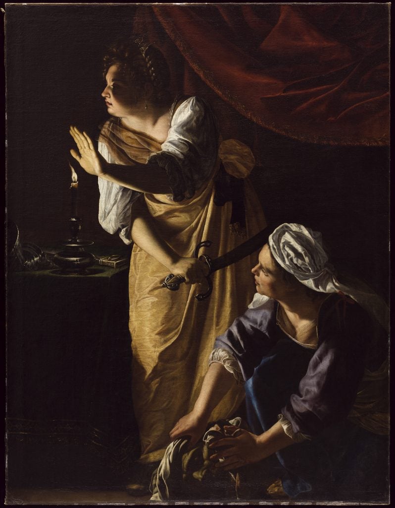 Artemisia Gentileschi, Judith and her Maidservant (ca. 1623-25) © The Detroit Institute of Arts.