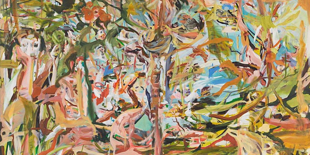 Cecily Brown, <em>The Demon Menagerie</em> (2019–20). Photo by Genevieve Hanson, courtesy Paula Cooper Gallery.