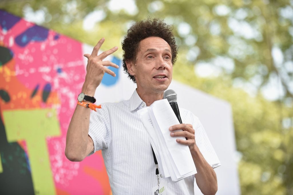 Malcolm Gladwell speaks onstage during OZY FEST 2017 Presented By OZY.com at Rumsey Playfield on July 22, 2017 in New York City.