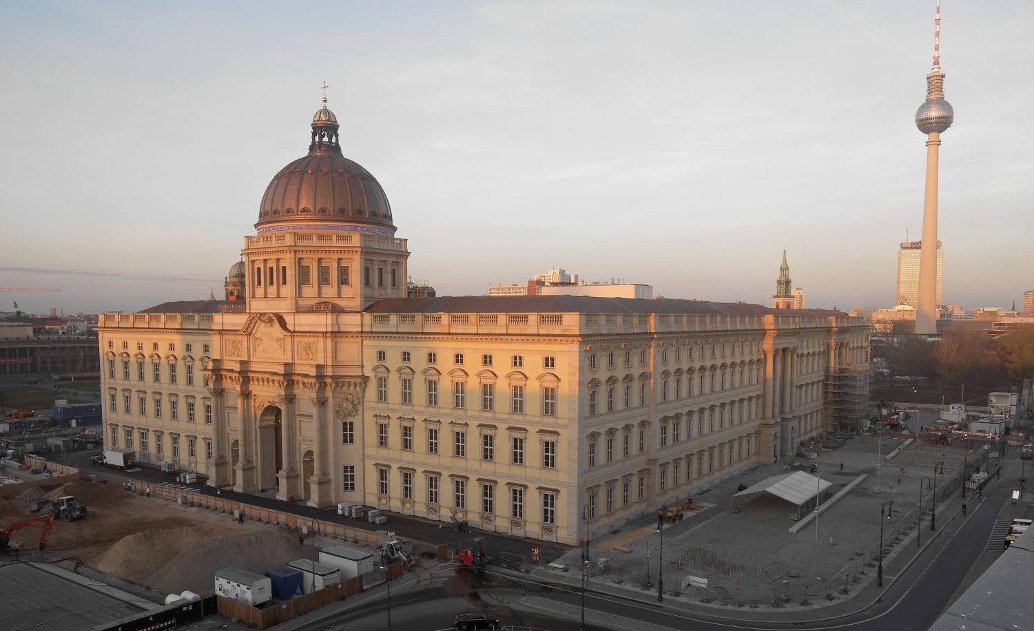 Humboldt Forum. Photo: SHF / Hi.Res.Cam. Courtesy Humboldt Forum.