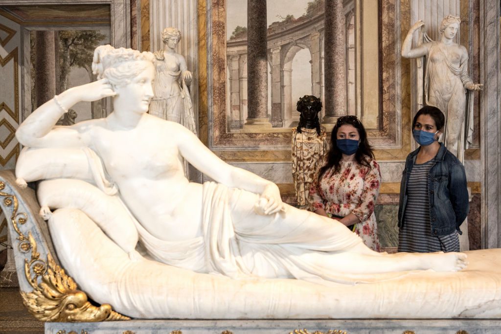 The Galleria Borghese. Photo: Alessandra Benedetti - Corbis/Corbis via Getty Images.