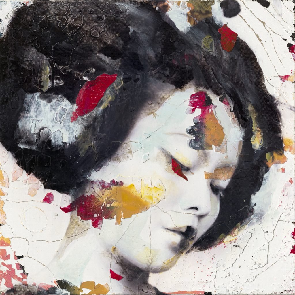 Lita Cabellut, <i>Abril</i>. Courtesy of Art of the World Gallery.