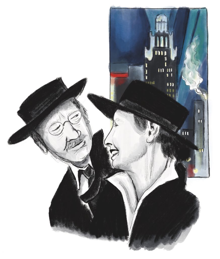 Georgia O’Keeffe and Alfred Stieglitz Residence, 525 Lexington Avenue in Lori Zimmer's Art Hiding in New York, with illustrations by Maria Krasinski. Courtesy of Running Press.