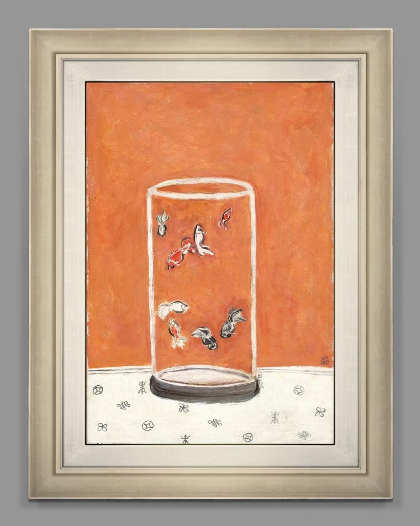 Sanyu, Goldfish(circa 1930s–40s). Courtesy of Christie's.
