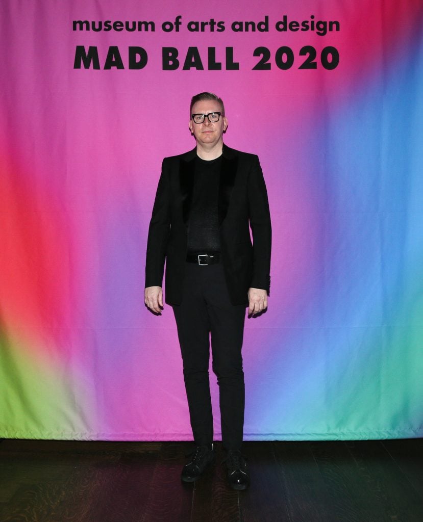Terry Skoda, Interim director of the Museum of Arts and Design, at the Mad Ball.