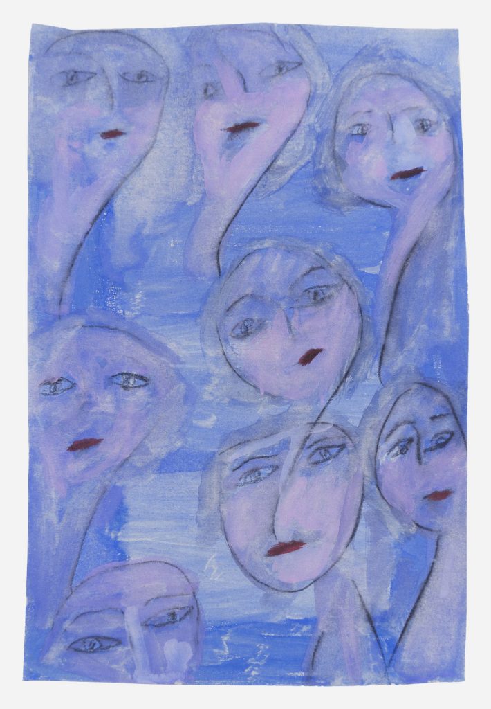 Vaginal Davis, Light Blue Eugenie DeGuerin, 2012. Courtesy of Adams and Ollman, Portland; Galerie Isabella Bortolozzi, Berlin; and New Discretions, New York.