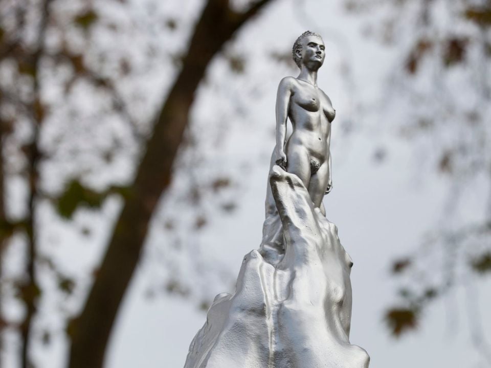 Maggi Hambling, A Sculpture for Mary Wollstonecraft (2020). Photo by Ioana Marinescu.