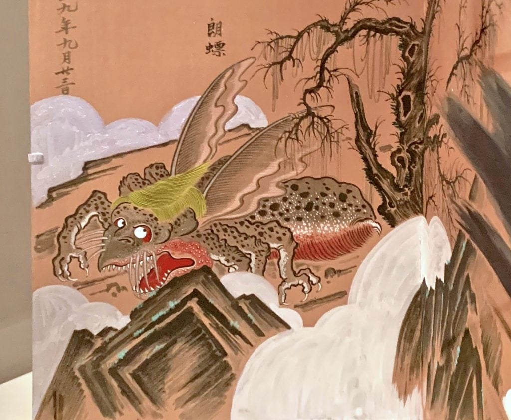 Sun Xun, <em>July Coming Soon</em> (2019) in the Asia Society Triennial. (Image by Ben Davis.)