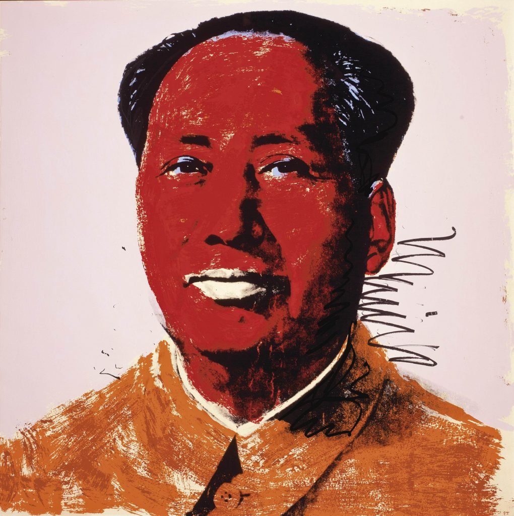 Andy Warhol, Mao [II.96] (1972). Courtesy of Christie's New York.