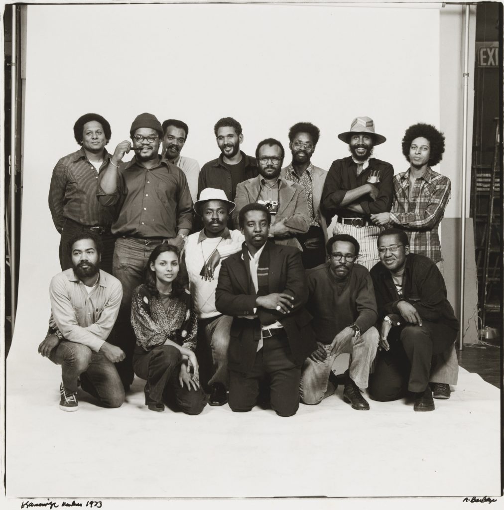 Anthony Barboza, Kamoinge Members (1973). Courtesy of the Whitney Museum of Art. © Anthony Barboza.