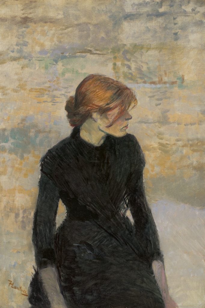 Henri De Toulouse-Lautrec,Pierreuse (1889). Image courtesy Christie's.