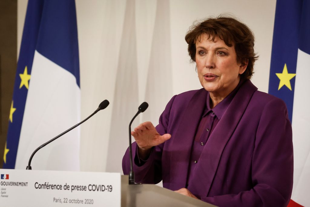 French culture minister Roselyne Bachelot. Photo: by Ludovic Marin/AFP via Getty Images.