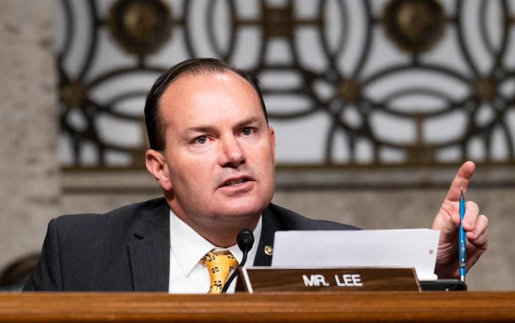 Sen. Mike Lee, R-Utah. Photo By Bill Clark-Pool/Getty Images.
