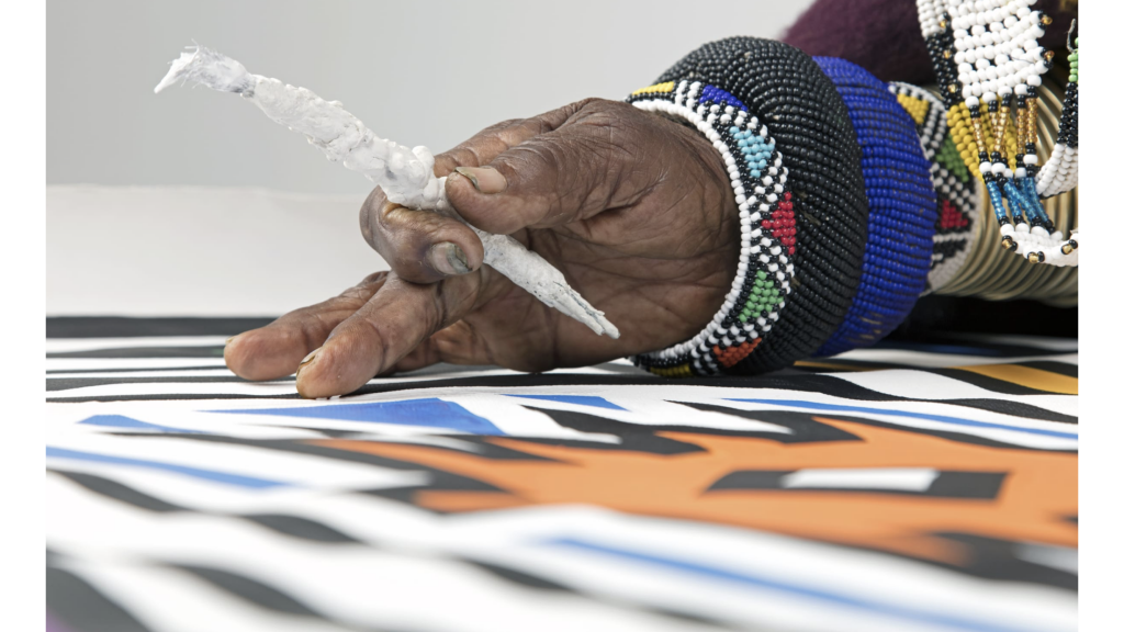 The Legendary 85 Year Old Artist Esther Mahlangu Is Collected By Oprah