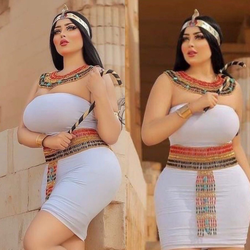 Photographs from Salma El-Shimy's photoshoot at an archaeological site in Giza. Photos: Hossam Muhammed.