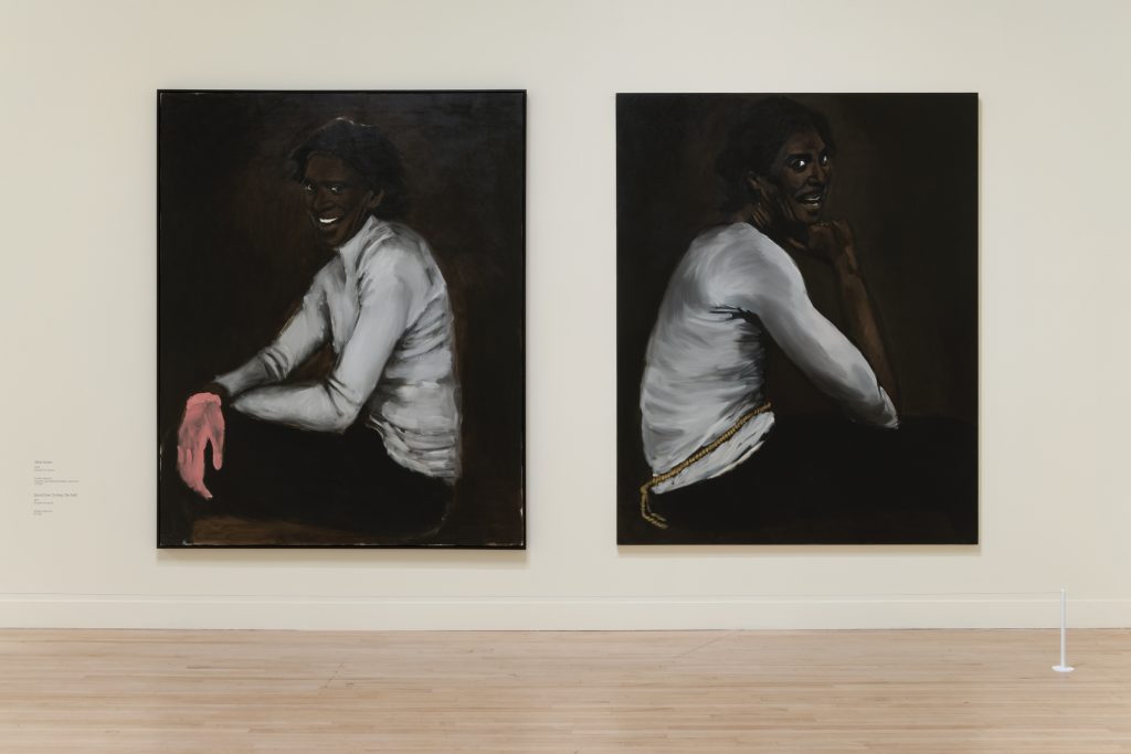 "Lynette Yiadom-Boakye: Fly In League With The Night" at Tate Britain 2020. Photo: Tate. (Seraphina Neville).
