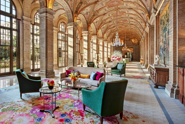 The lobby of The Breakers. Photo courtesy The Breakers.