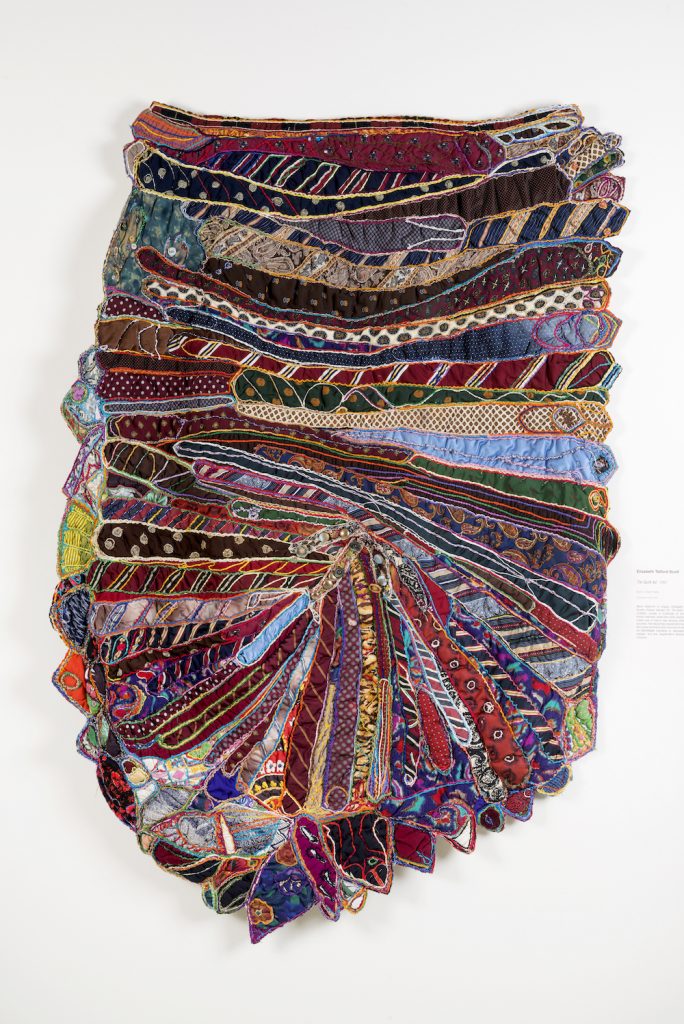 Elizabeth Talford Scott, <i>Tie Quilt #2</i> (1991). Courtesy of Goya Contemporary.