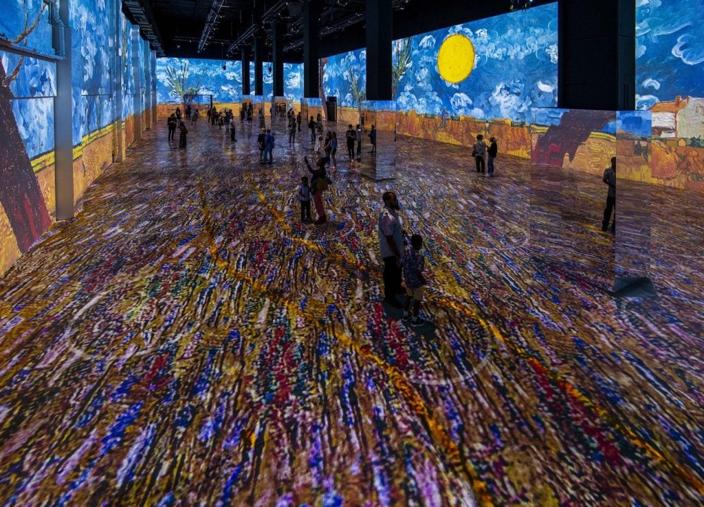 Immersive Van Gogh, courtesy of the creators.
