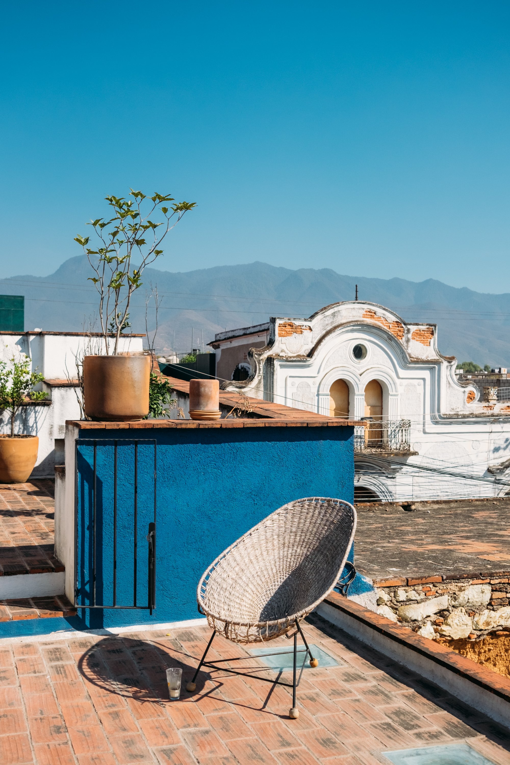 The Pocoapoco residency in Oaxaca, Mexico. Photo: Charlie Rubin.