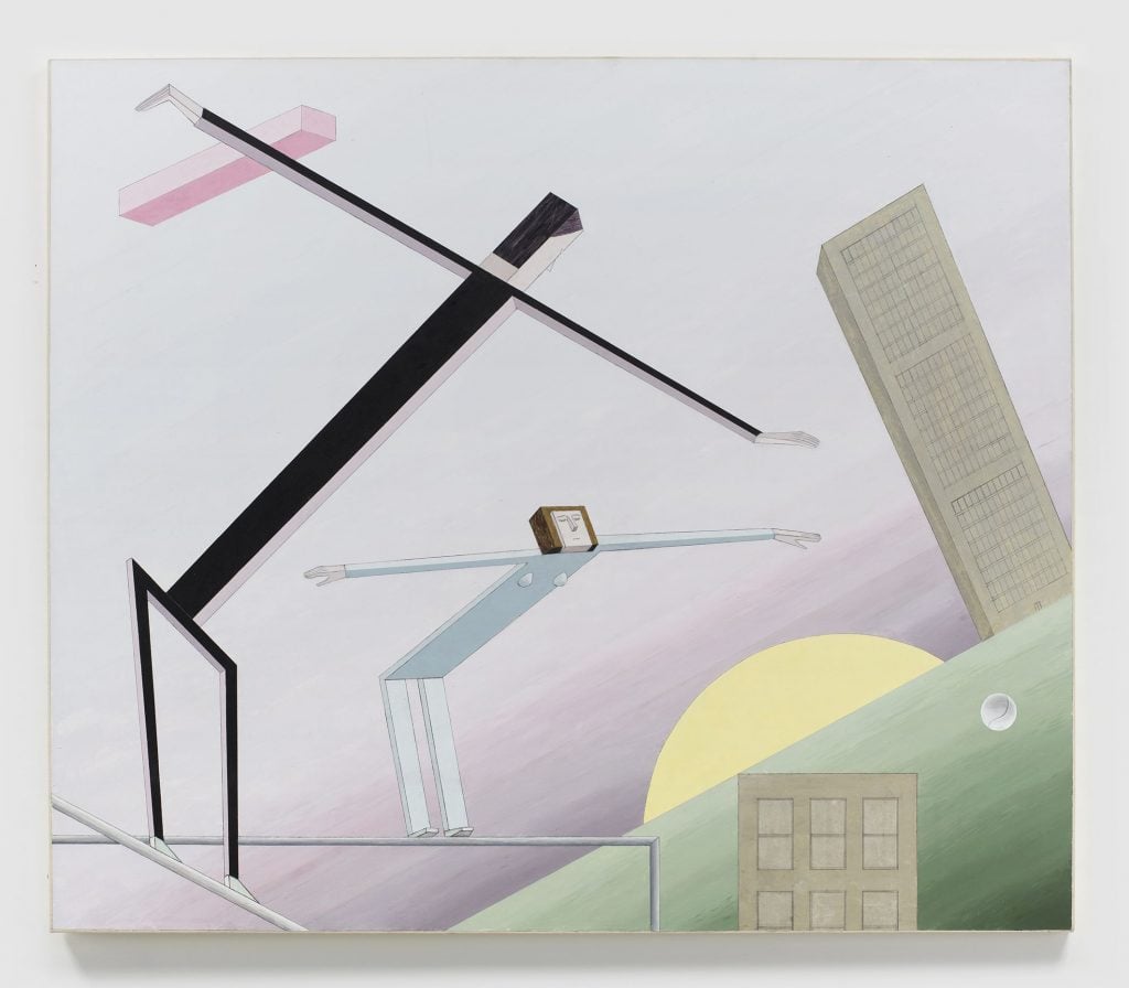  Mernet Larsen, <i>Dawn (after El Lissitzky)</i>, (2012). Courtesy of the artist and James Cohan Gallery.
