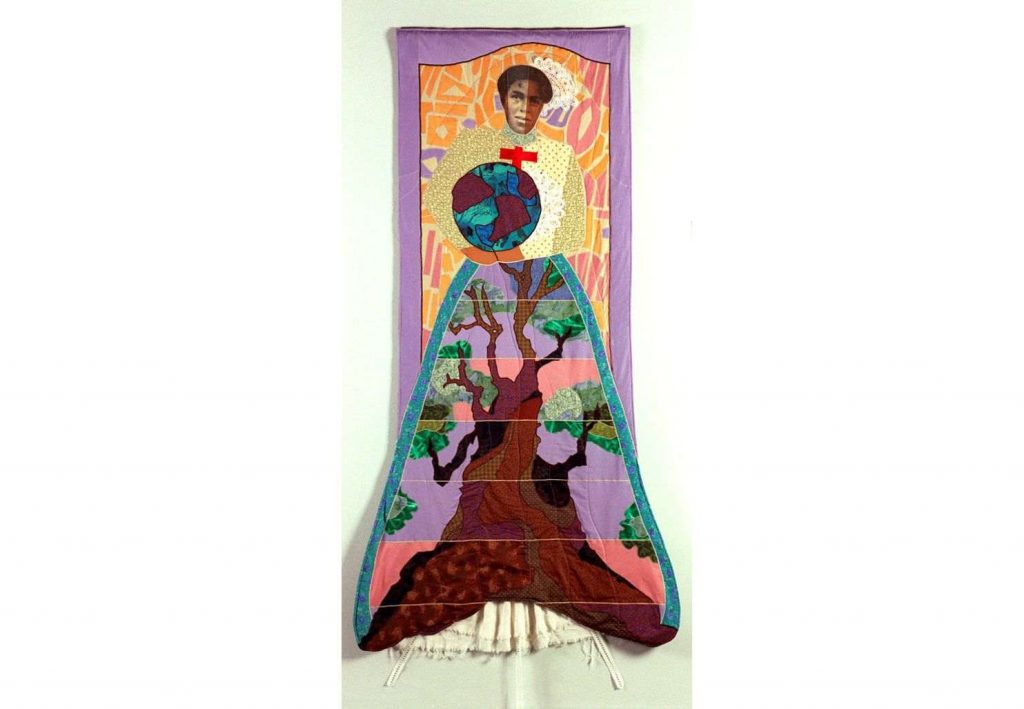 Ellen Blalock, Mary (from the series The Family Album: The Quilt Series), (2000). Courtesy of the Everson Museum of Art.