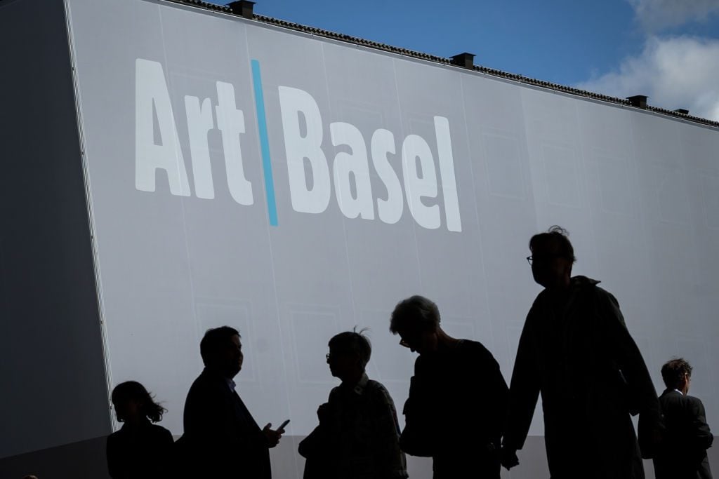 Art Basel 2019. Photo by FABRICE COFFRINI / AFP via Getty Images.