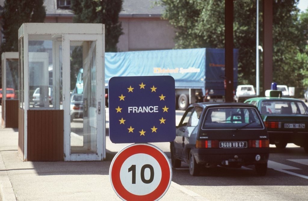 French border. Photo by Rolf Haid/picture alliance via Getty Images.