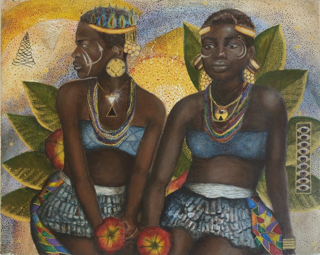 Lamavis Comundoiwilla, <i>Sister</i>. Courtesy of the artist and the Museum of the African Diaspora.