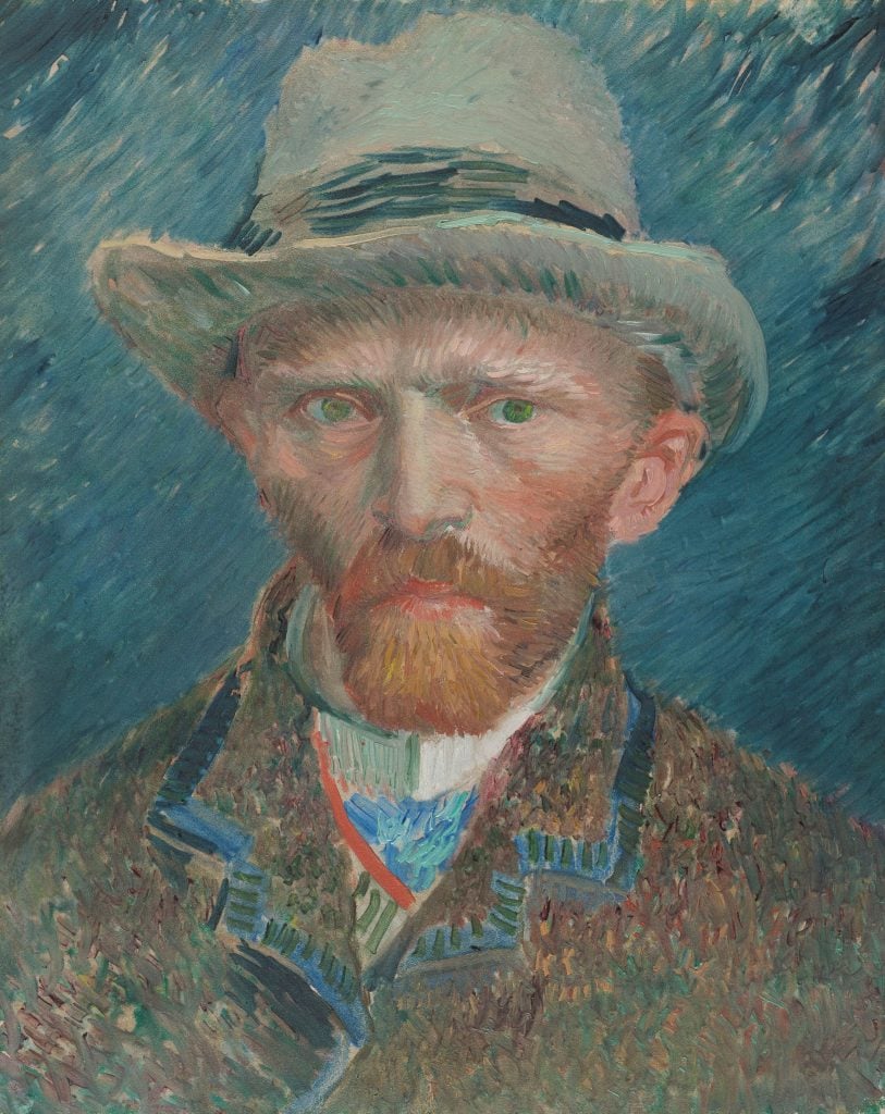Vincent van Gogh, Self-portrait (1887). Courtesy of the Rijksmuseum, Amsterdam.