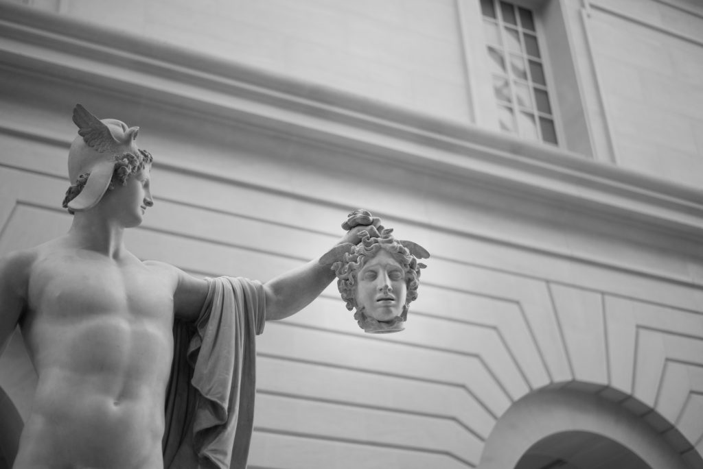 Antonio Canova, Perseus with the Head of Medusa, (1804–1806). Collection of The Metropolitan Museum of Art. Photograph by Alison Courtney.
