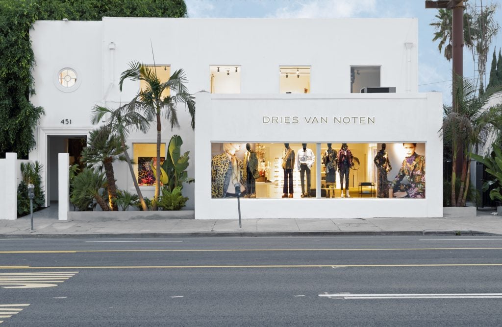 The new Dries Van Noten store in Los Angeles. Photo by Jim Mangan and courtesy Dries Van Noten