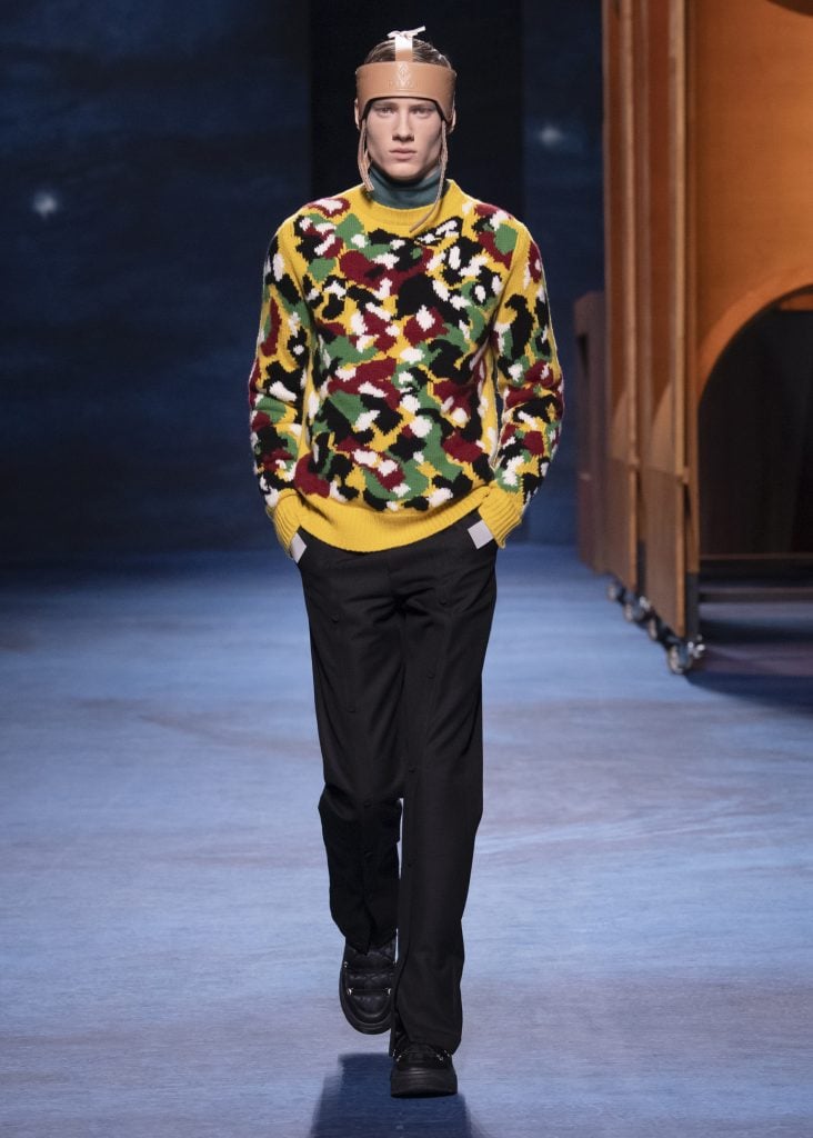Look 14 from Dior Homme's autumn winter 2021 collection. Photo courtesy Dior.