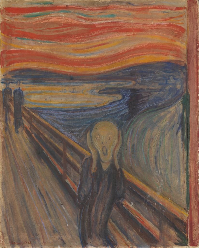 Edvard Munch, The Scream. Photo by Borre Hostland, courtesy the National Museum of Norway.