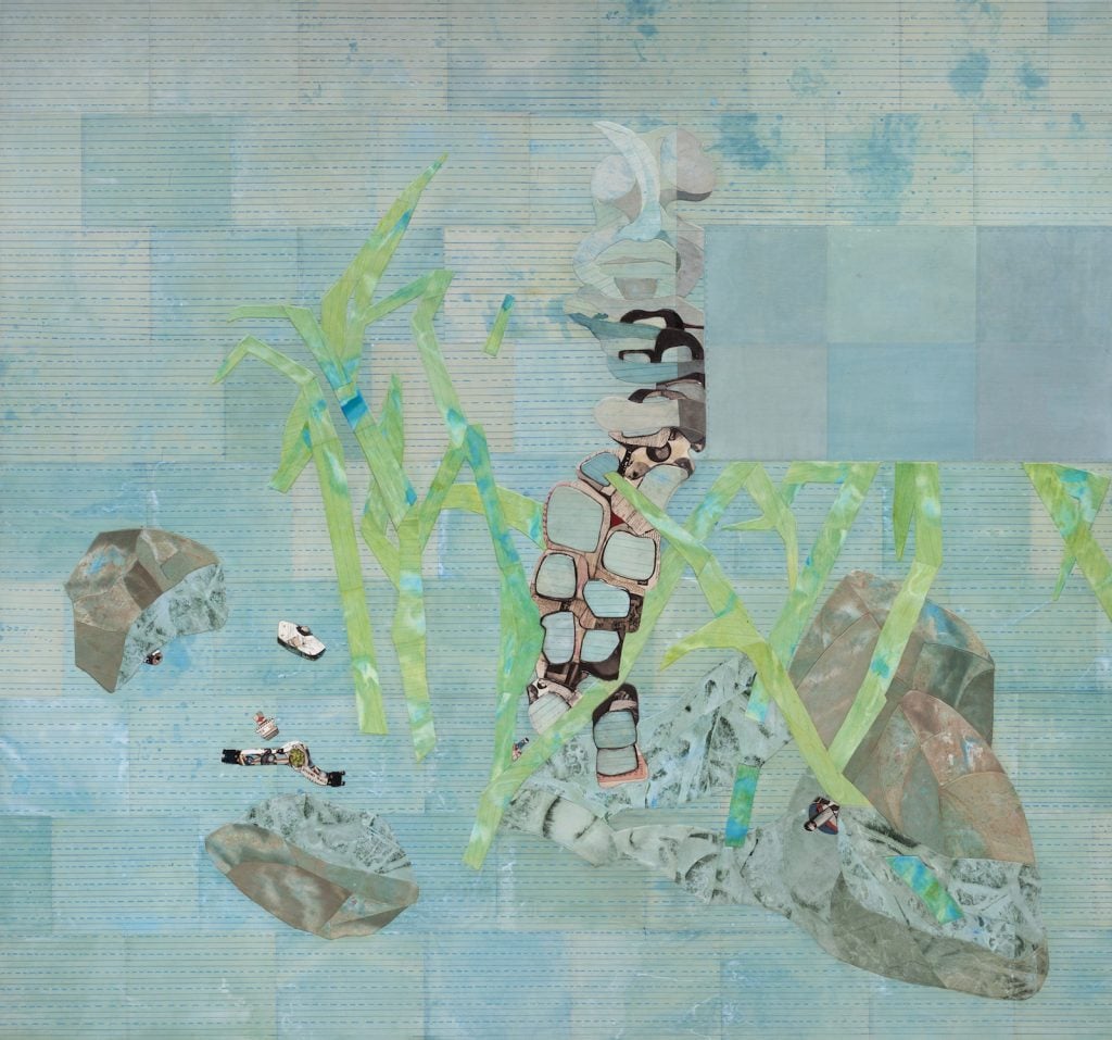 Ellen Gallagher, <i>Dew Breaker</I>, 2015. Courtesy the artist and Hauser & Wirth.